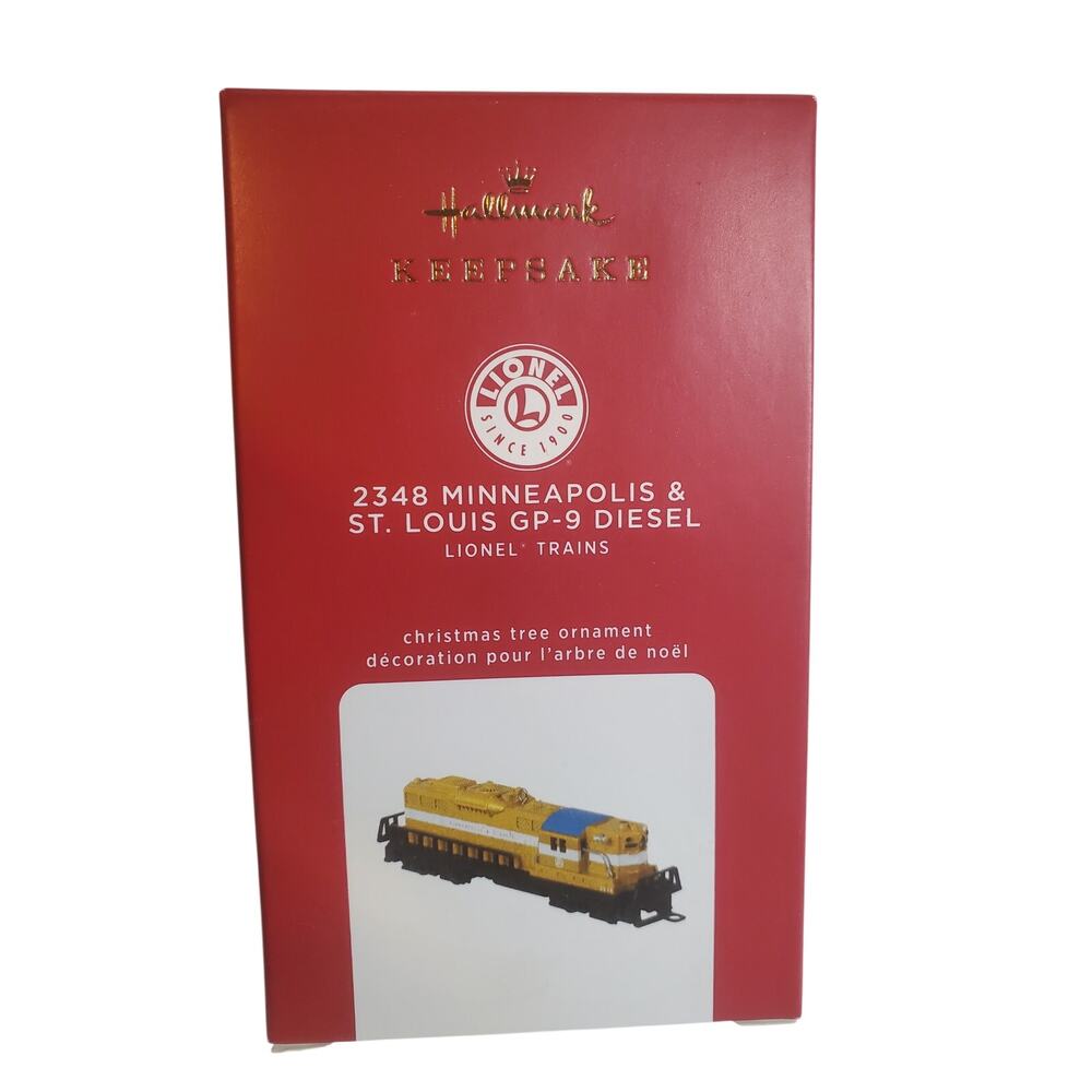 Hallmark Ornament 2020 - 2348 GP-9 Lionel Train - Ltd Edition